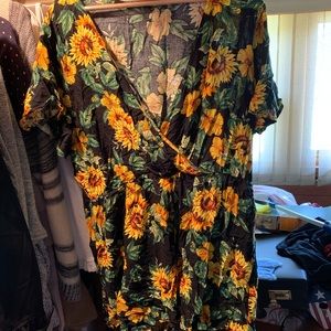 Sunflower romper